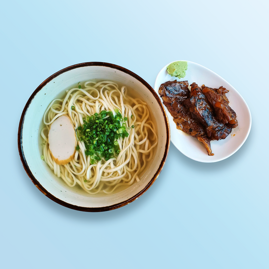 【年越し・お歳暮】あぶり軟骨そば ２人前セット